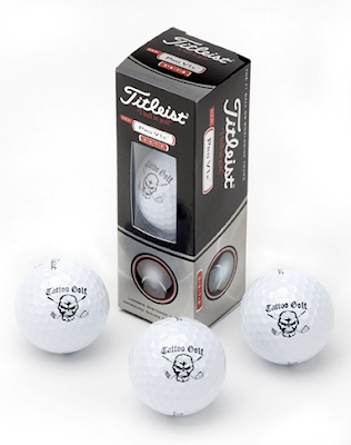 Tattoo Golf Titleist Pro V1 - Guys will probably pick this ball amongst the 