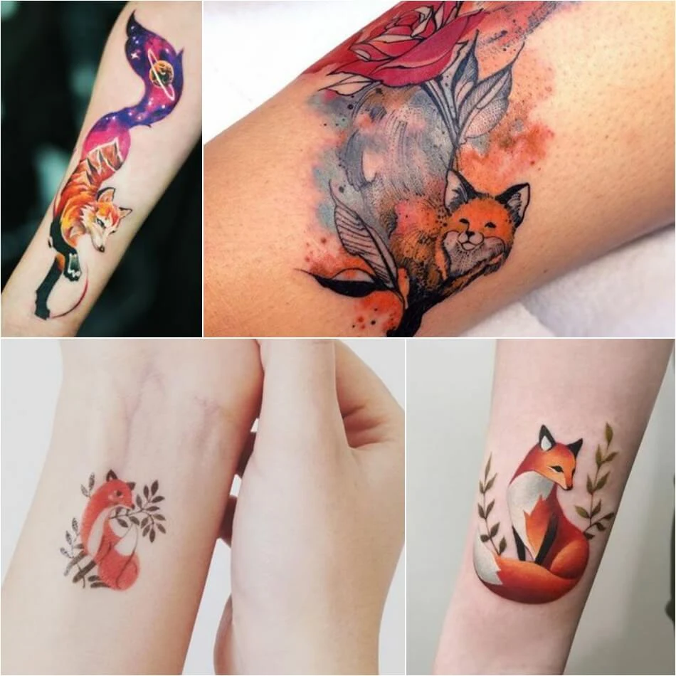 Tatuajes para chicas de zorro