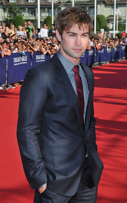 Chace Crawford promoting 