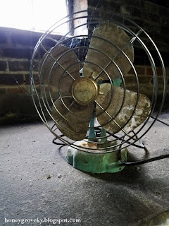 Vintage Eskimo fan found in 1930s house