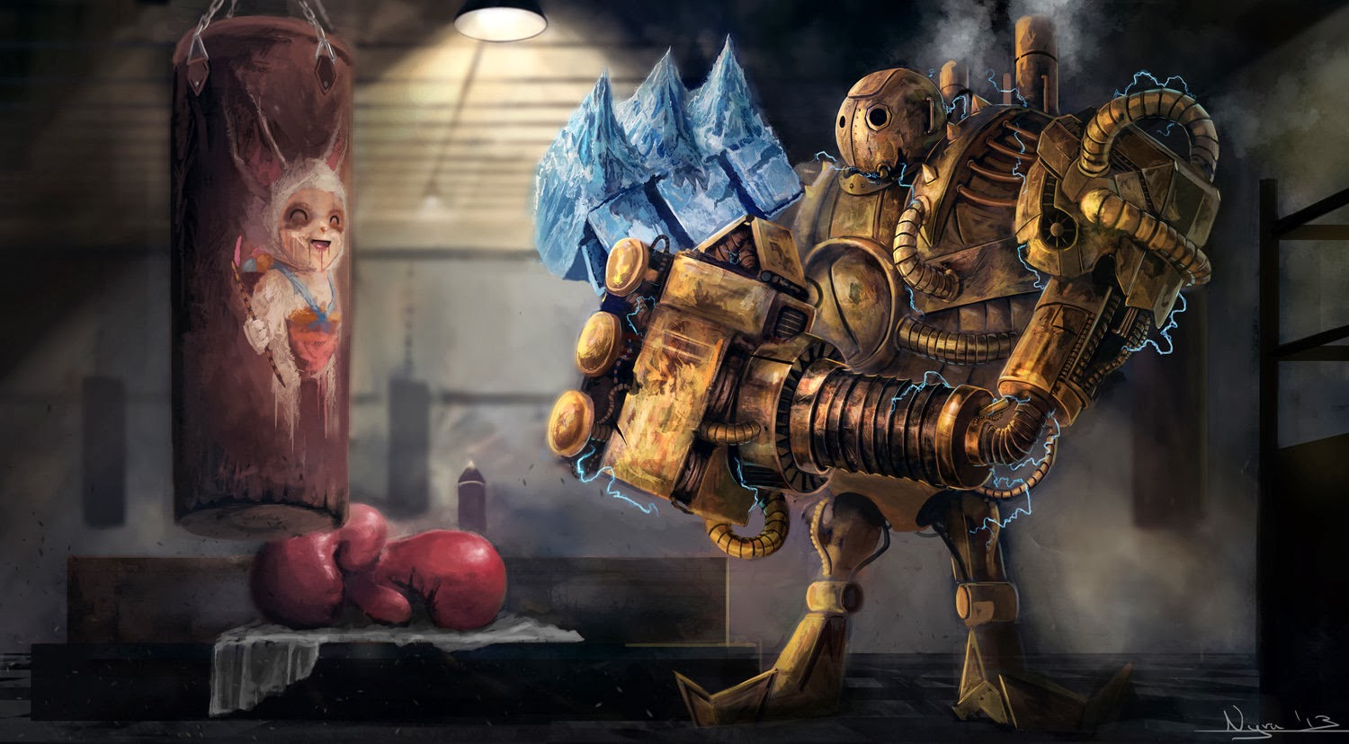 Blitzcrank League of Legends Wallpaper full HD