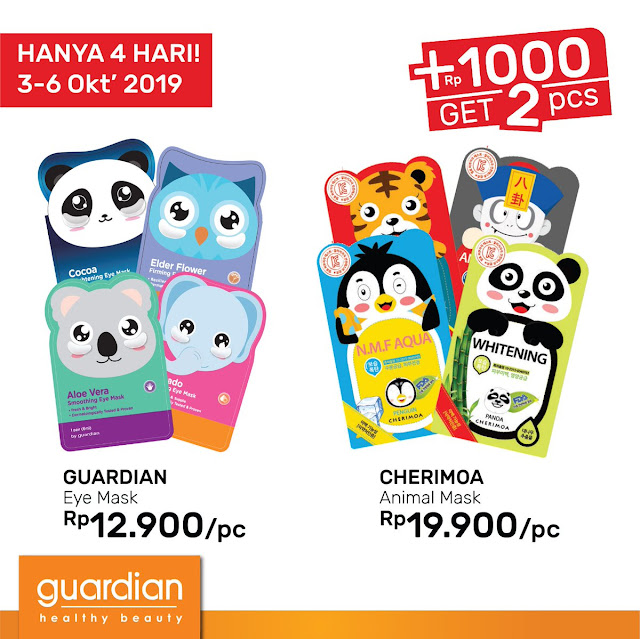 #Guardian - #Katalog Promo Super Hemat + 1000 Get 2 Pcs (s.d 16 Okt 2019)