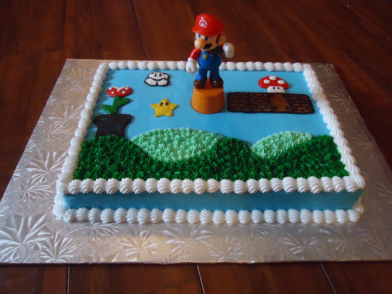 Charity's Sunshine Sweets: SUPER MARIO CAKE