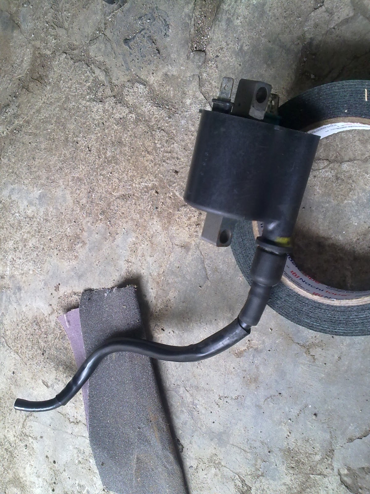 Membuat Ground Strap Koil Pada Motor Diy Coil Ground Strap