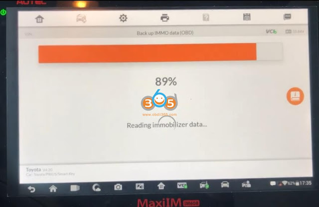 Autel IM608 Program Toyota Prius 2011 AKL 11