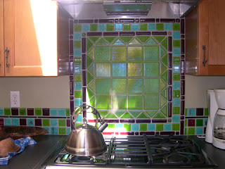 Stove Backsplash Pictures stove backsplash, glass tile art 