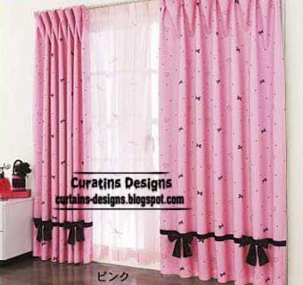 Top Catalog of Pink curtains for girls room unique designs