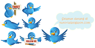 Burung Twitter Terbang,twitter,tweet,burung,jejaring sosial,sosial network,cara memasang burung twitter terbang,bird,twitter flying bird