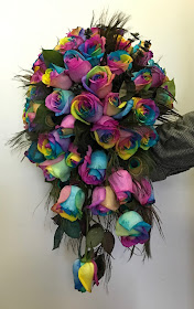 Rainbow Rose LGBTQ Wedding - Stein Your Florist Co.