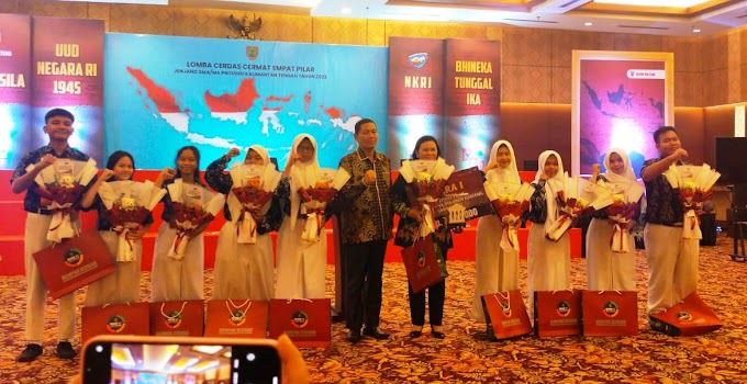 LOMBA CERDAS CERMAT (LCC) 4 PILAR KEBANGSAAN KEMBALI DIGELAR OLEH DISDIK KALIMANTAN TENGAH