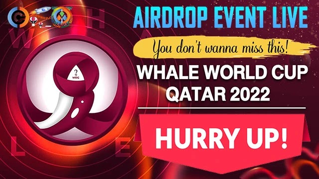 Earn 20000 $WWC Token by Whale World Cup Airdrop