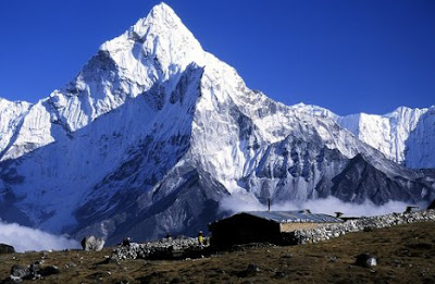 Beautiful Mountain Ama Dablam, Eastern Nepal