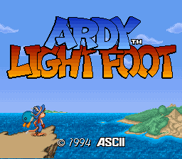 Ardy Lightfoot SNES game review