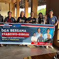 Relawan Prabowo - Gibran Serentak Laksanakan Acara Doa Bersama di 22 Kabupaten/Kota, Termasuk Kota Batam