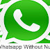 How To Use Whatsapp Without Any Number
