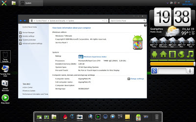 Android Jelly Bean Skin Pack 4.0 Untuk Windows 7