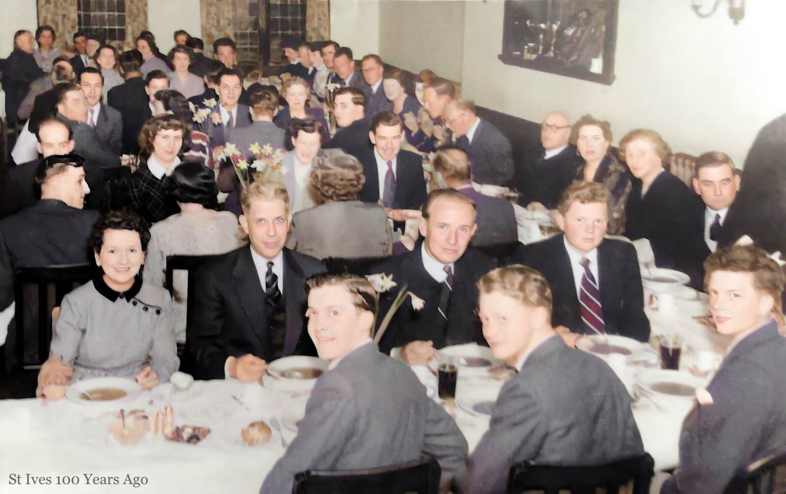 St Ives Rifle Club dinner, 1950s