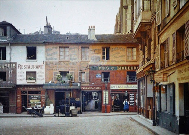 Early 1900s Paris in Colours by Omar Cherif, One Lucky Soul