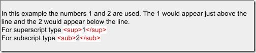subscript