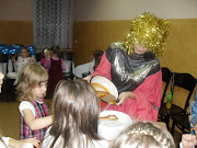 Our Andrzejki (predictions and games) we celebrated with parents.