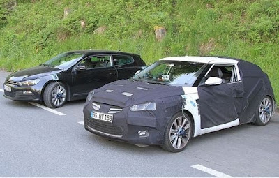 2012 Hyundai Veloster Coupe Spy Pictures