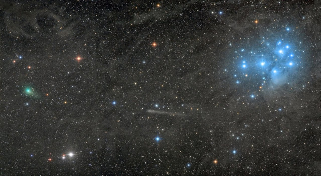 foto-astronomi-terbaik-tahun-2018-dua-komet-dan-pleiades