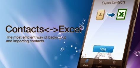 Aplicación Recomendada Contactos<->Excel, exportar e importar Contactos  gratis en Amazon para android. Aproveche!!!       