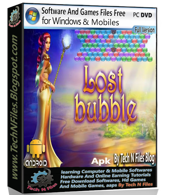 www.TechNFiles.Blogspot.com Lost Bubble Game For Androids Free Download.