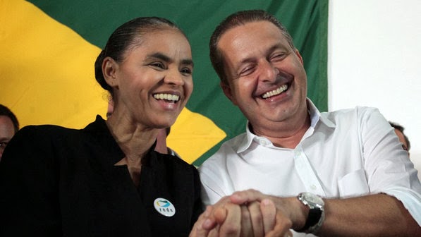 PSB aumenta as chances de ganhar a presidência do Brasil com Marina como vice de Campos
