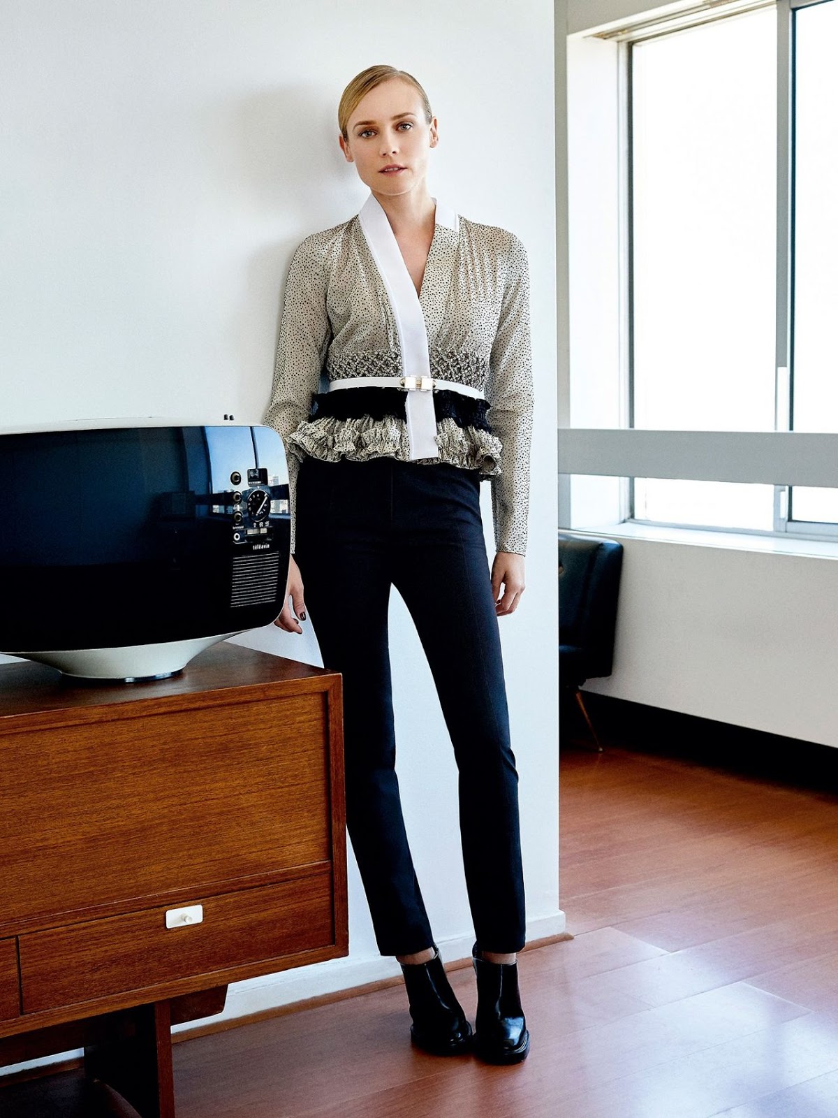 Diane Kruger Marie Claire Magazine October 2015 photo shoot