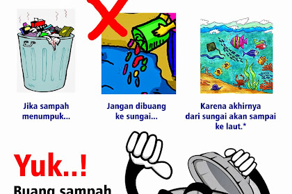 20+ Ide Poster Tidak Boleh Membuang Sampah Sembarangan