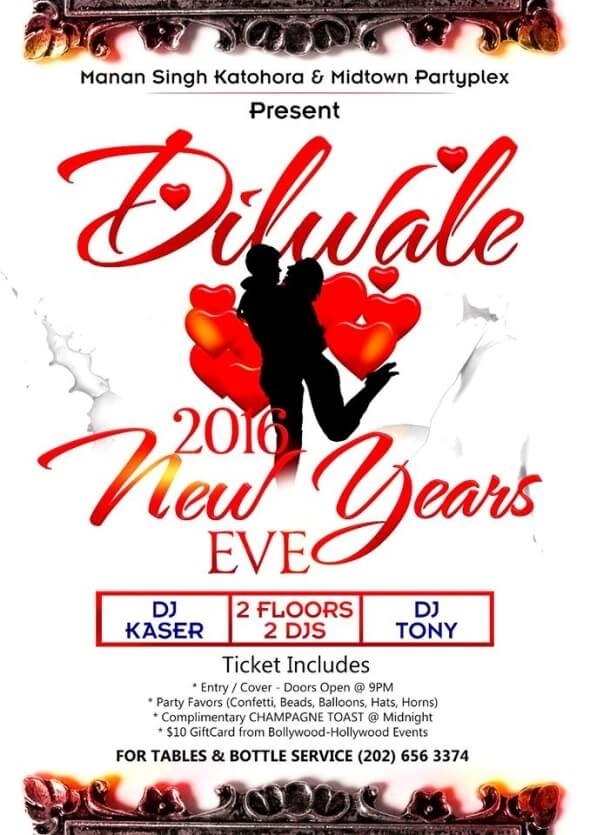 DILWALE 2016 NEW YEARS EVE Party