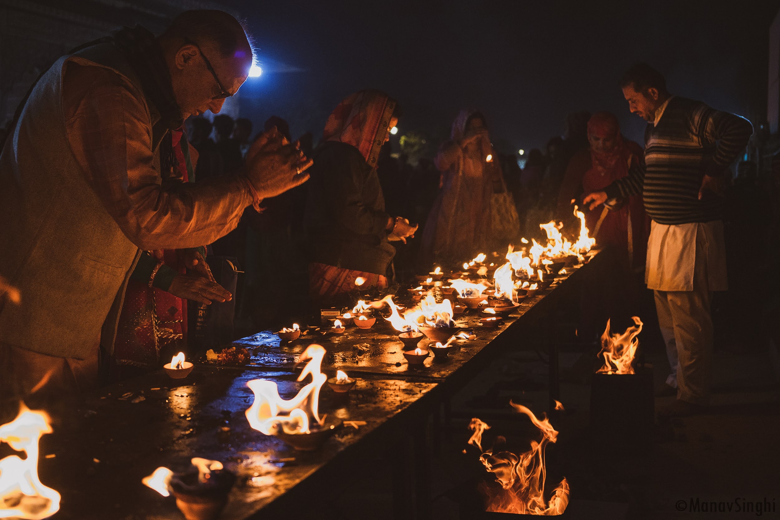 Kartika Purnima and Mangla Aarti at Govind Dev Ji, Jaipur.