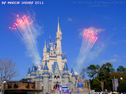 30 Days Walt Disney World Challenge (cinderella castle fireworks during the day magic kingdom by marcio disney)