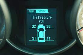 An image showing Tire Pressure Monitoring Systems (TPMS)