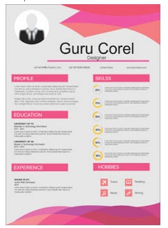 Membuat CV Keren dengan Corel Draw (Mudah Sekali)