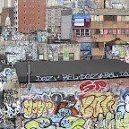 Chinatown Roof Writing - South of the Manhattan Bridge.