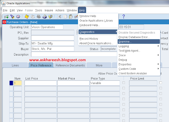 How To enable ZOOM trigger In Oracle Apps, askhareesh blog for Oracle Apps