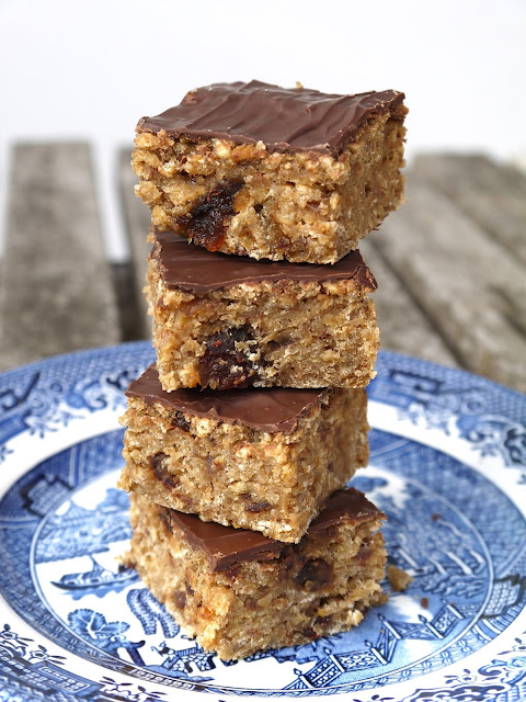 Gluten Free Date & Banana Energy Flapjack The Betty Stamp