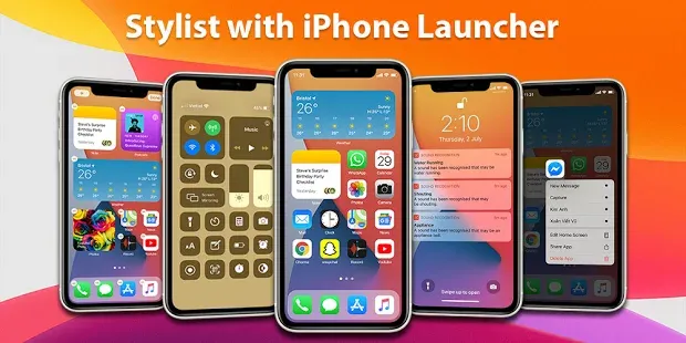 تنزيل Launcher iPhone  تطبيق iPhone 12 launcher لنظام الاندرويد