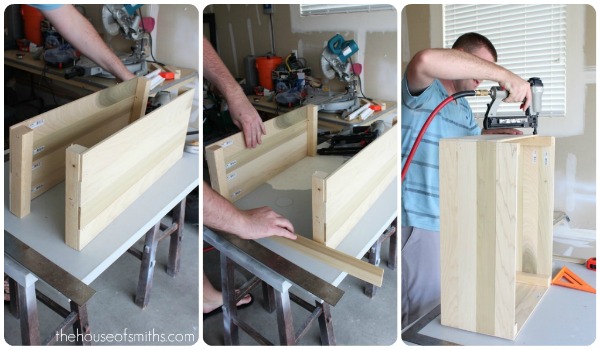 wood storage box plan