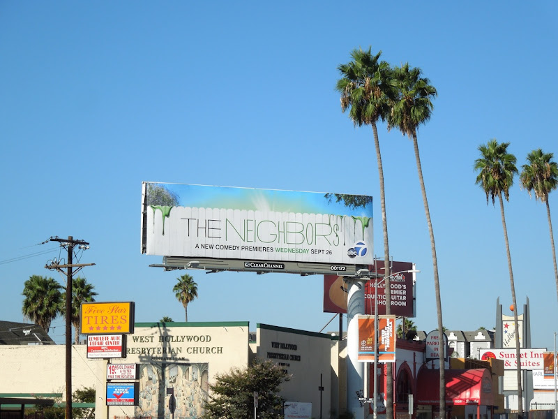 The Neighbors billboard