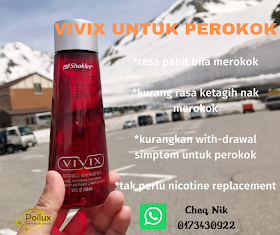 Vivix Berhenti Merokok