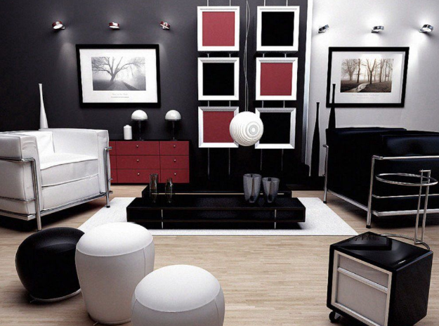 7 WONDERFULL BLACK AND WHITE INTERIOR DESIGNS