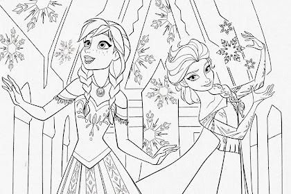 18+ Frozen Coloring Sheets Printable Free