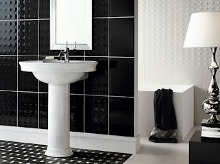 black and white bathroom decor,bed bath and beyond,black and white wall art,black white bathroom tiles