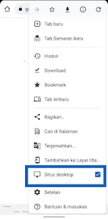Cara Mengaktifkan Mode Desktop di Google