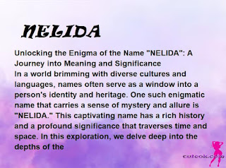 meaning of the name "NELIDA"