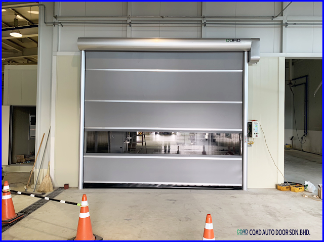 COAD, High Speed Door, INDONESIA, INDUSTRIAL DOOR, JAPAN, KOREA, MALAYSIA, Pintu Berkelajuan Tinggi, pintu pvc, PVC Roller Shutter Door, THAILAND, VIETNAM, シート製高速シャッター