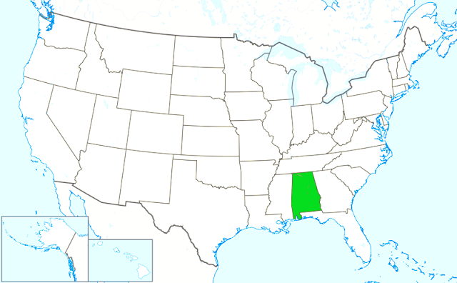 image: Alabama Map Location